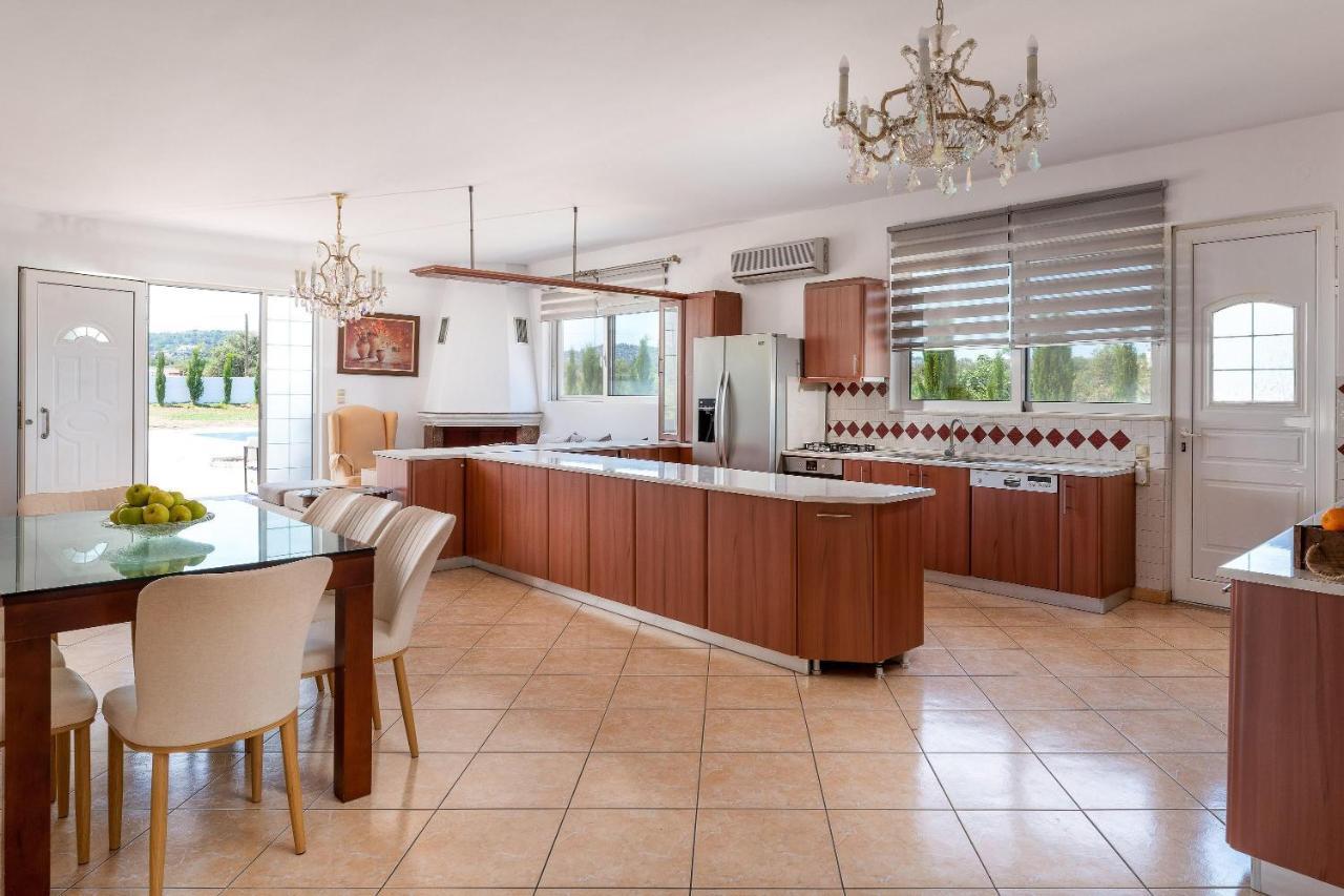 Villa Nikoli Kolymbia Bagian luar foto