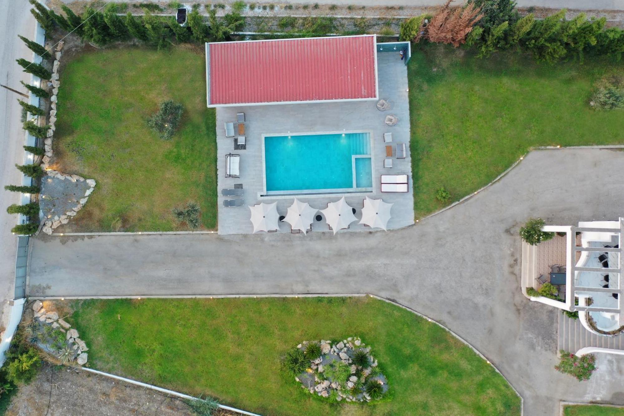 Villa Nikoli Kolymbia Bagian luar foto