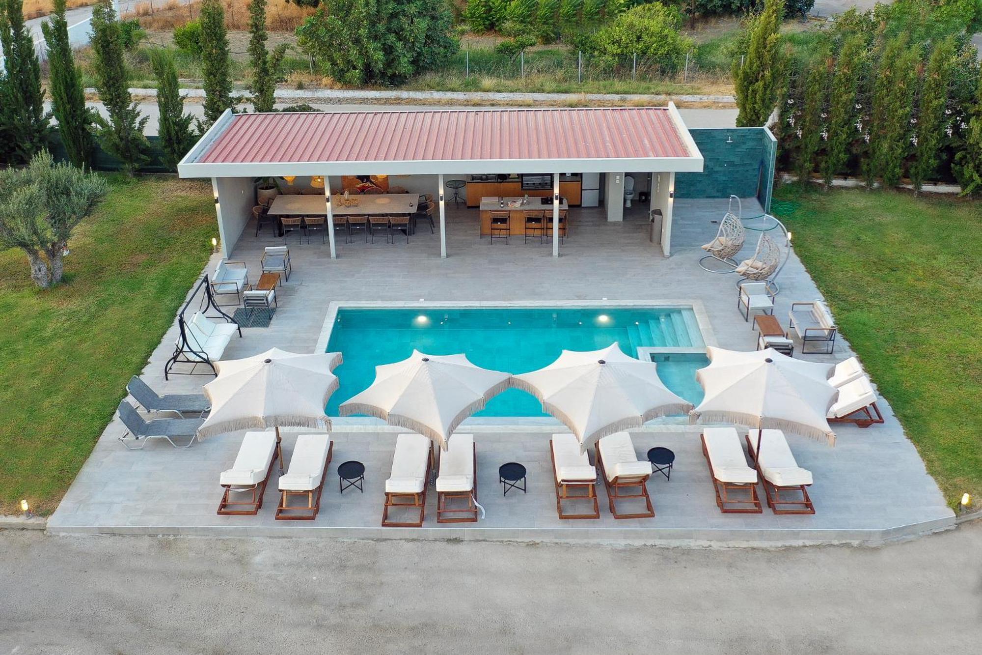 Villa Nikoli Kolymbia Bagian luar foto
